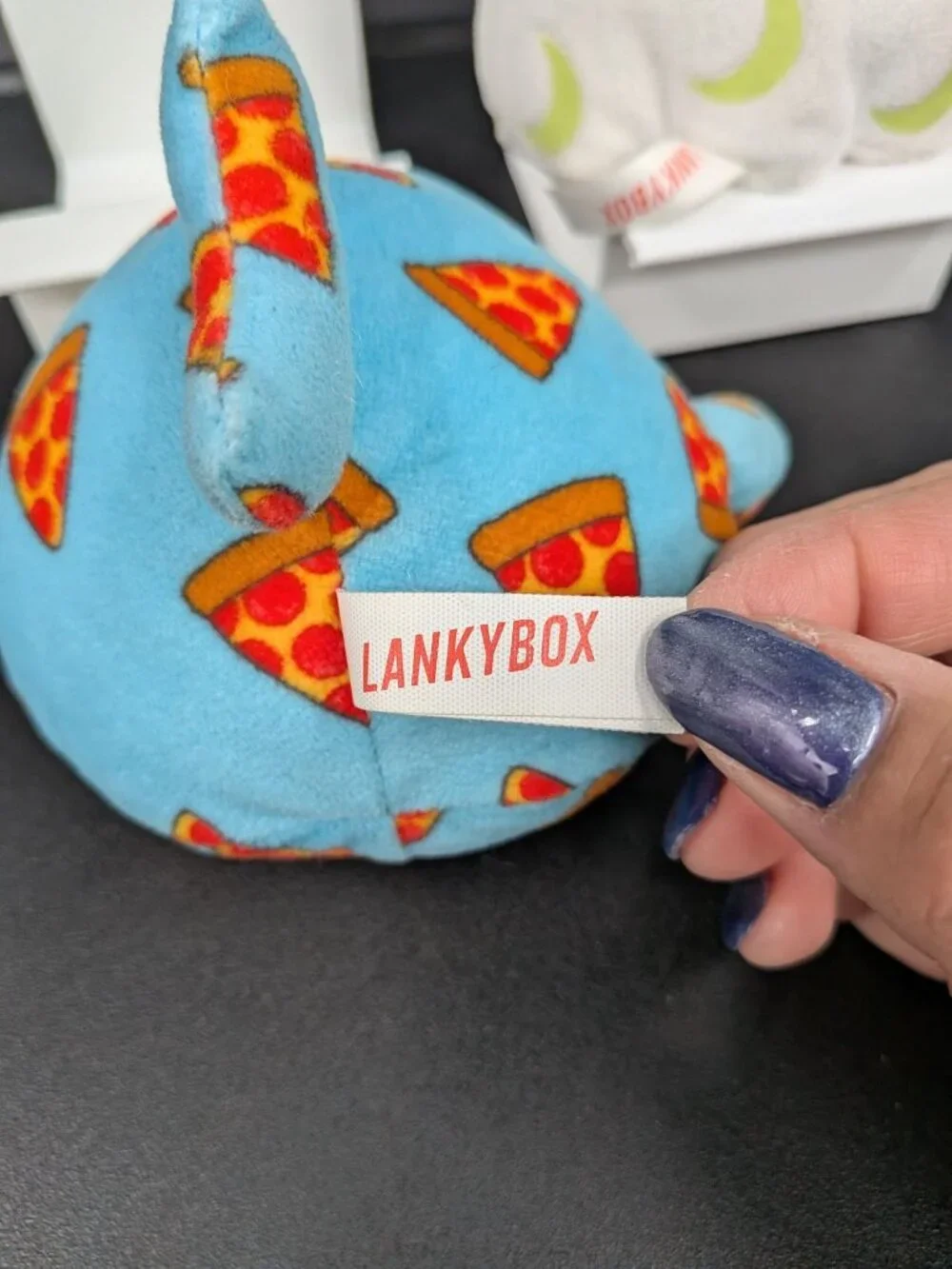 LankyBox Pizza Party Thicc Shark Moonlit Ghosty Plushies Lot Glow Dark Kawaii 4